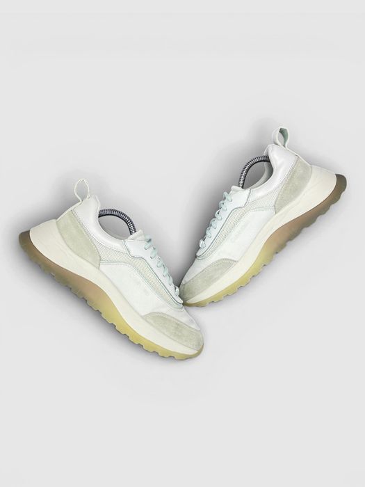 Buty Sportowe Calvin Klein Sneakers Szary Biały Rozmiar 38