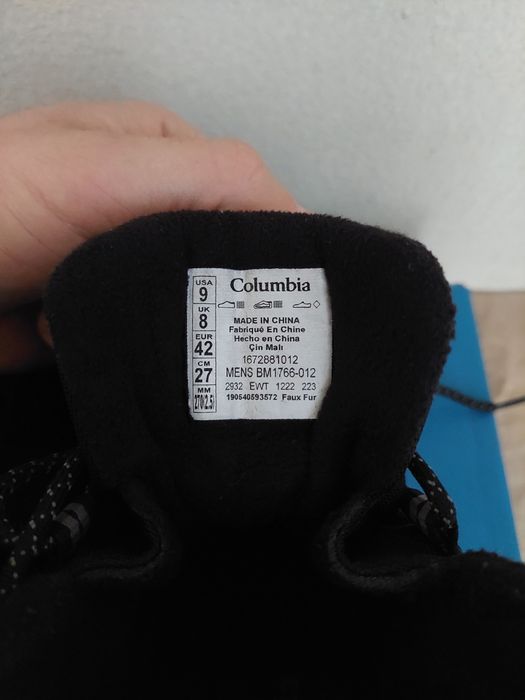 Чоловічі зимові черевики Columbia