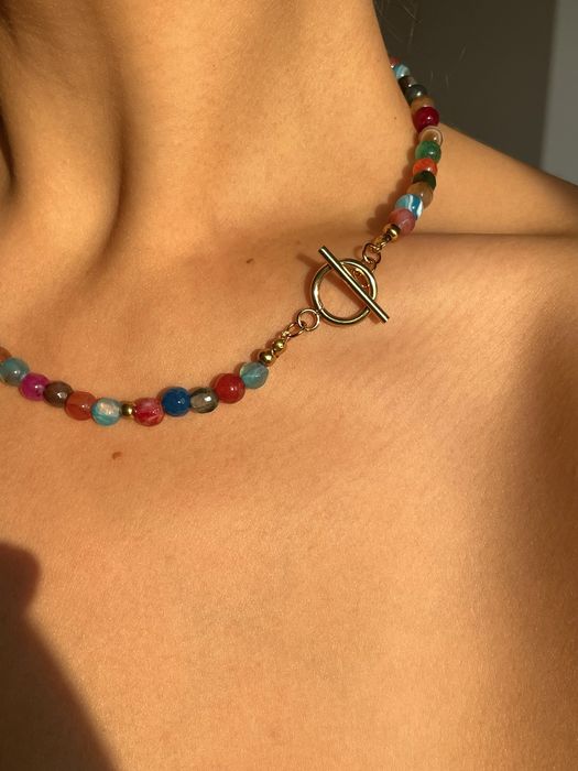 Naszyjnik handmade z kamieni naturalnych