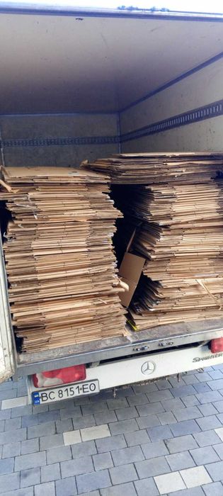 Картонные коробки б/у