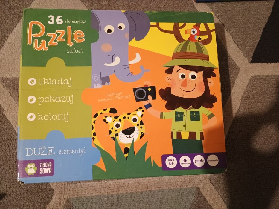 Puzzle, duze dla dziecka