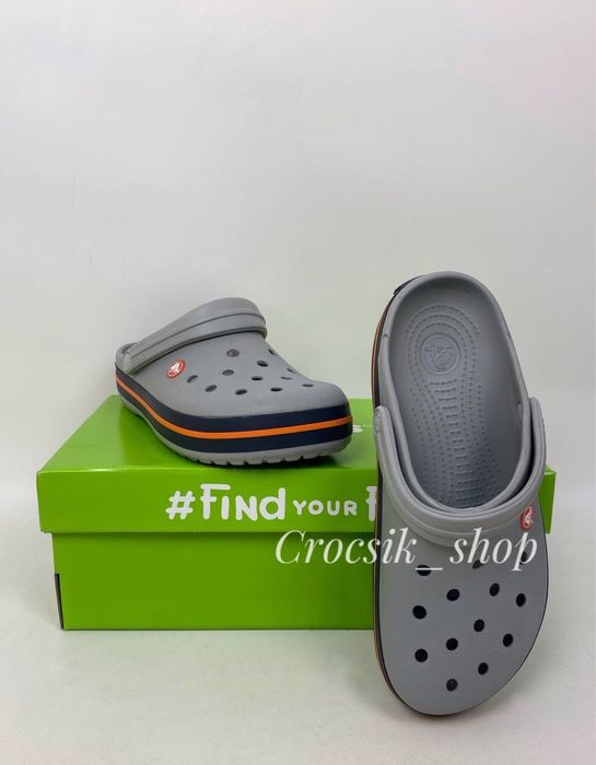 Чоловічі стильні крокси сабо crocs Crocband