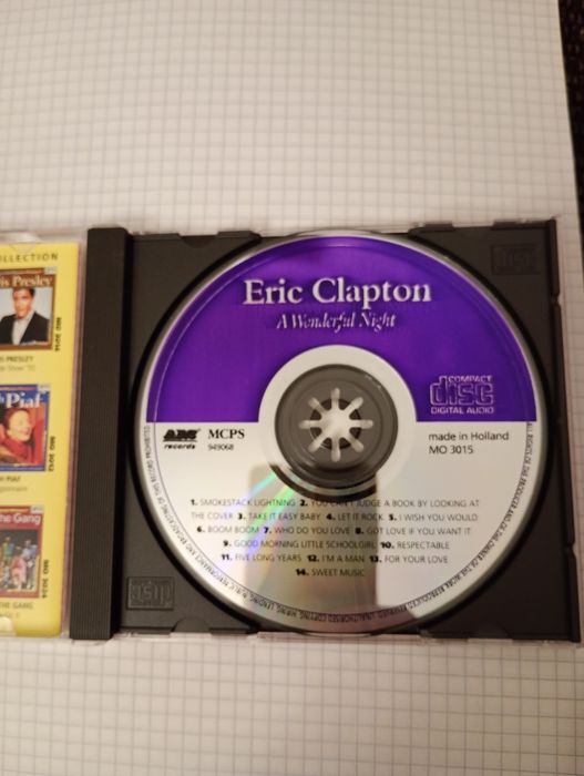 CD Eric Clapton -a wonderful night