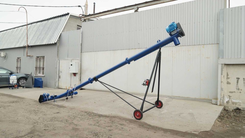 Шнековый погрузчик, транспортер, шнек, навантажувач, конвеєр 133Х6000