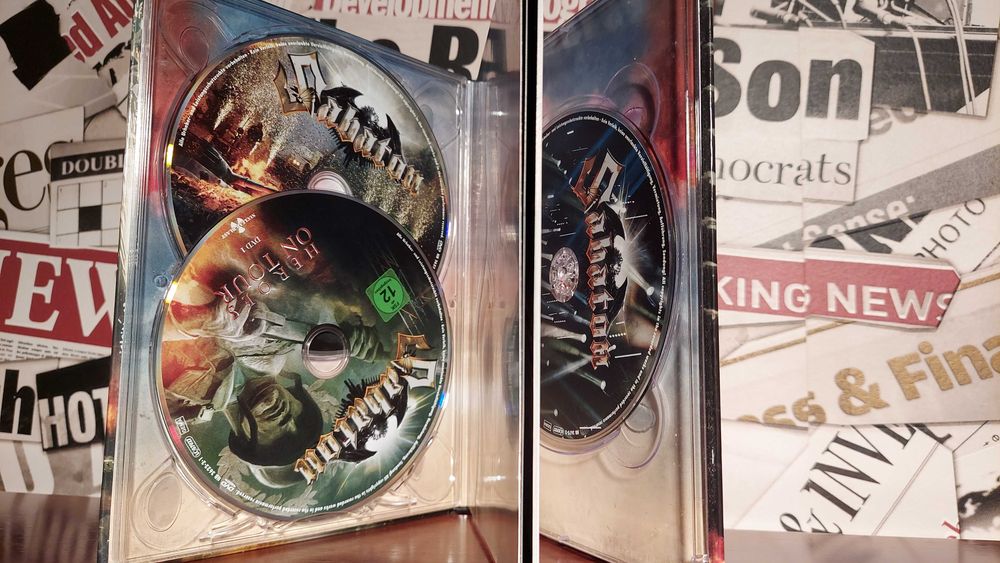 Sabaton - Heroes On Tour Live Koncert na CD + 2x DVD