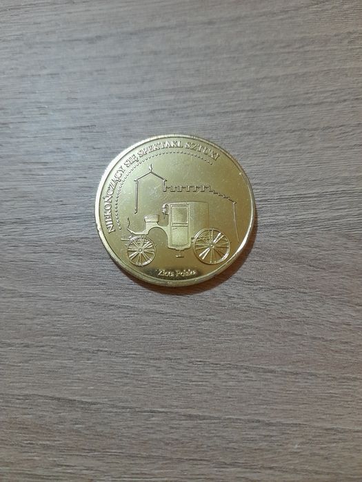 Medal z serii Złota Polska Zamek Łańcut