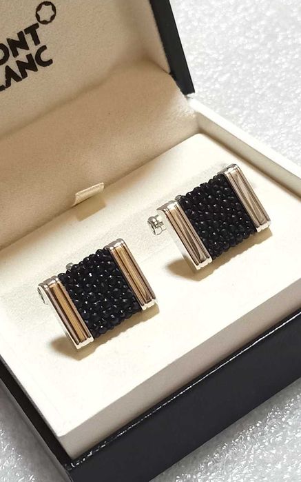 Montblanc запонки срібні 925⁰
