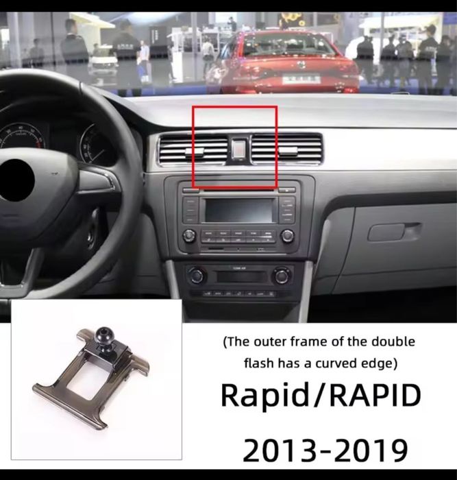 Автомобільне кріплення на аварійку під телефон