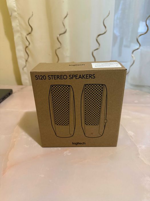 Колонки Logitech S-120, стан нових