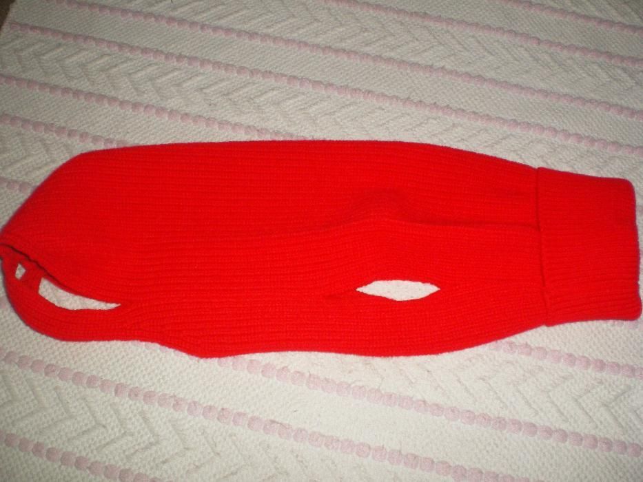 Fato de malha para cão