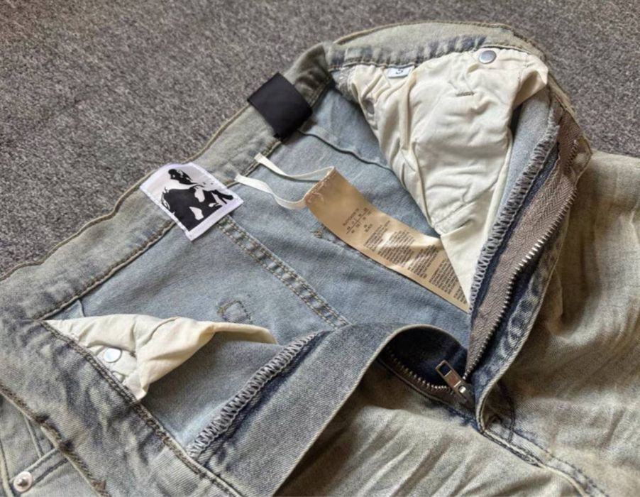 flared jeans rick owens drkshdw bolan bootcut jeans клеш штаны