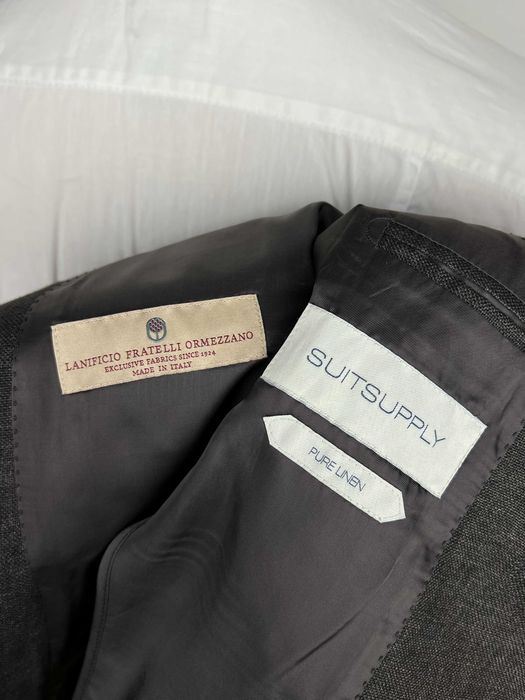 SUITSUPPLY x Ormezzano 100% Linen Blazer піджак з льону Сюітсаплай
