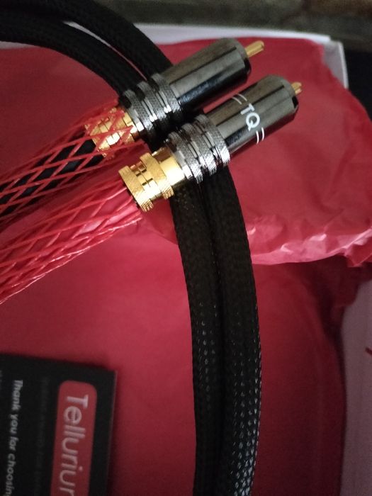 Міжблочний RCA кабель Tellurium Q black II