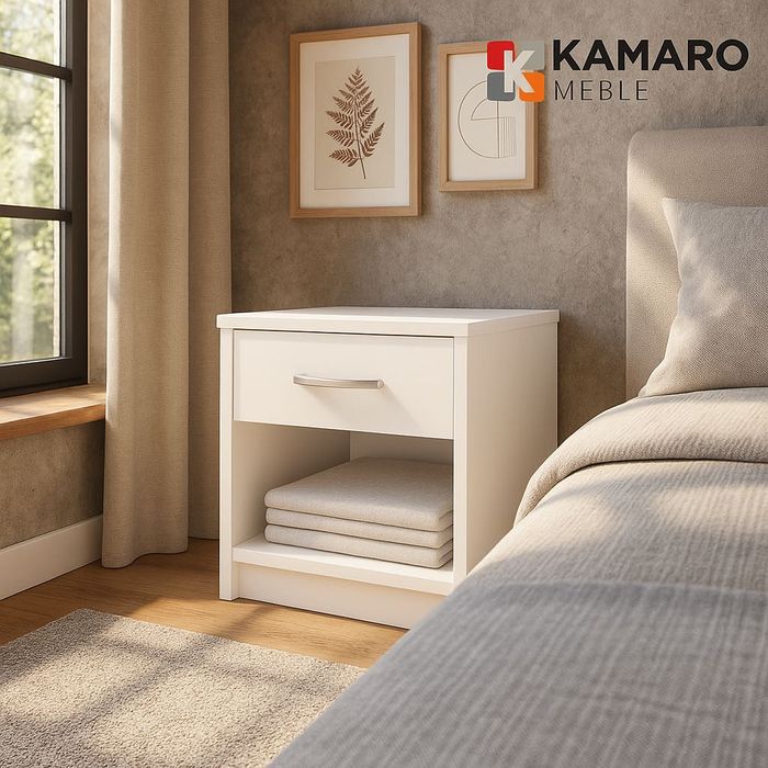 NOWA szafka nocna z szufladą - różne kolory