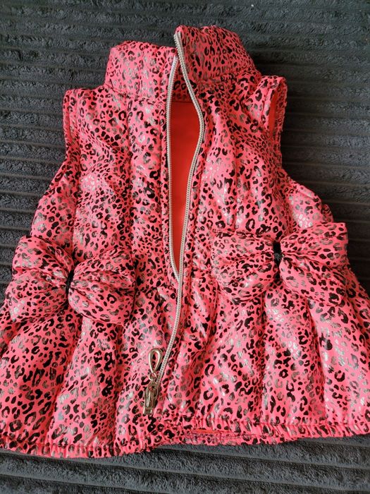 Bezrękawnik dla dziewczynki 80