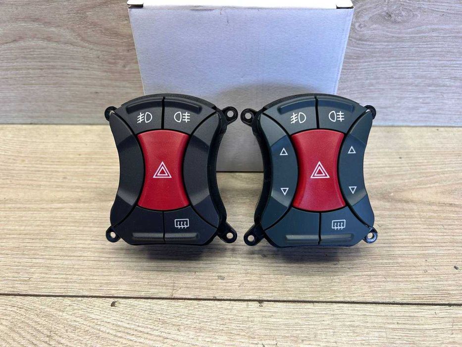 Кнопка аварійки блок склопідіймач Fiat Doblo 119 223 Добло аварійка