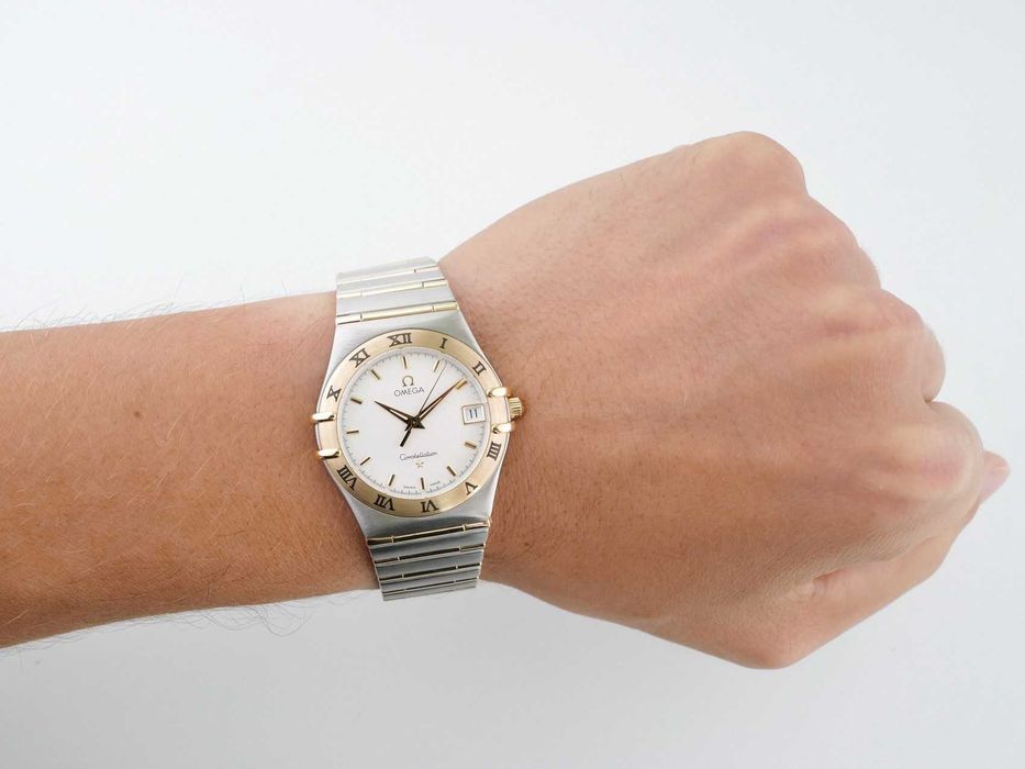 Omega Constellation Steel 18K Yellow Gold 34mm