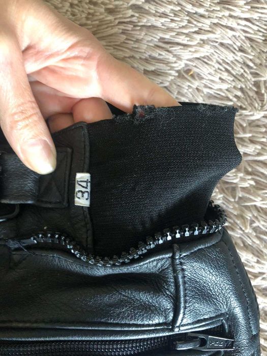 мото штани жіночі IXS шкіряні 34 розмір