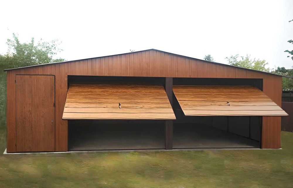 garaż blaszany 7x5 garaż blaszak garaze blaszane 5x7 6x6 5x5 profil