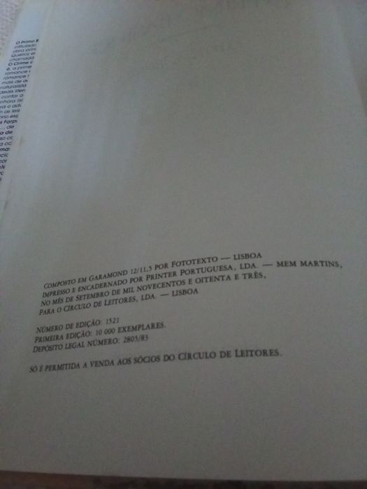 Vendo livro O Primo Basílio de Eça de Queiroz em boas condições