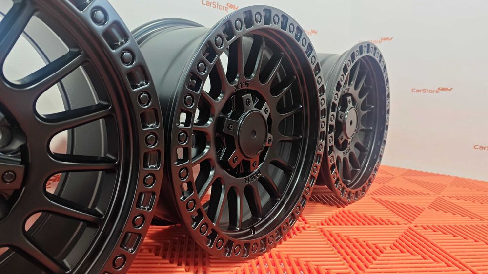 Jantes Alumínio 4x4 16 x 8 j et 1 6x139.7 Preto Matte Look Beadlock