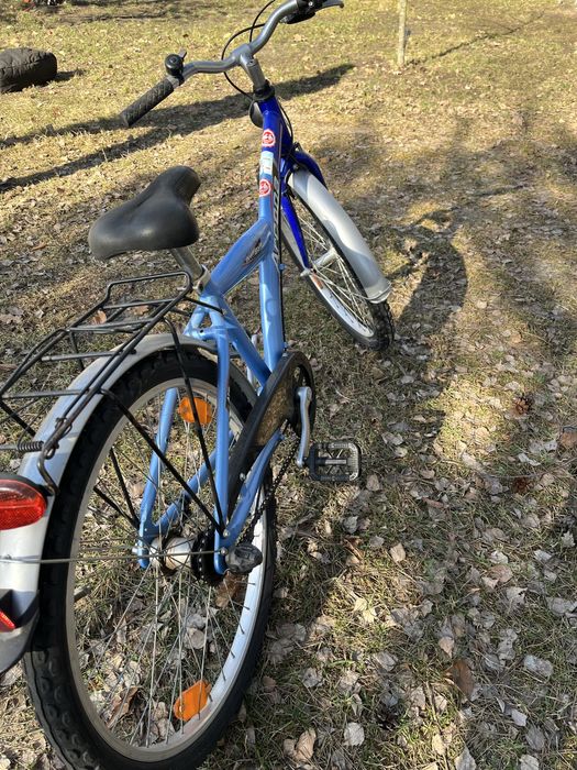 Rower 24 cale niebieski