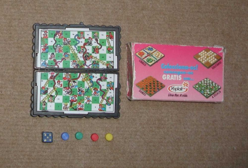 Jogo da Escada Yoplait + cartões 3D futebol França 98