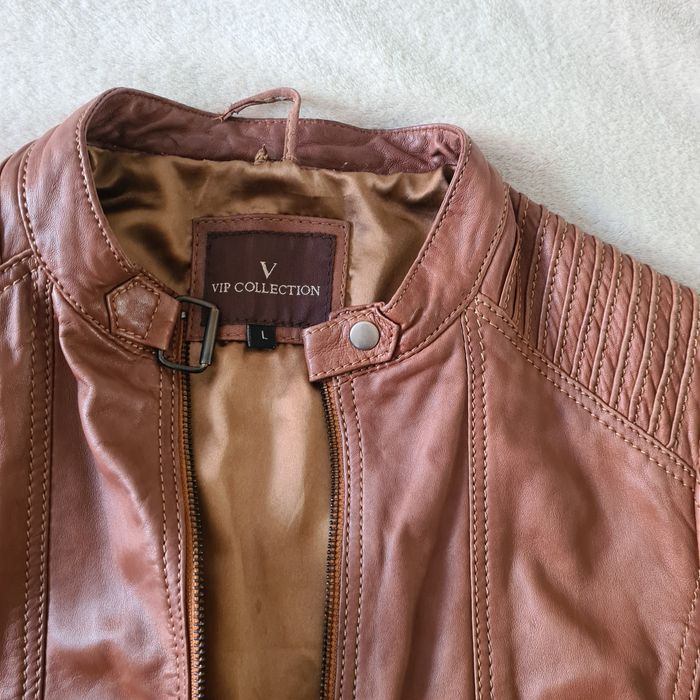 Kurtka skórzana/ramoneska VIP collection L