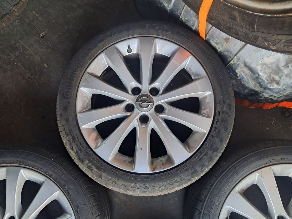 Felgi opel 7jx17 ET35 Opony letnie 225/45/17