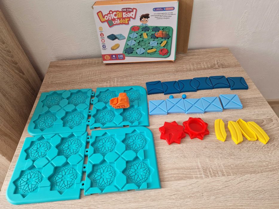 Logiczna gra dla dzieci Logical Road Builder Board