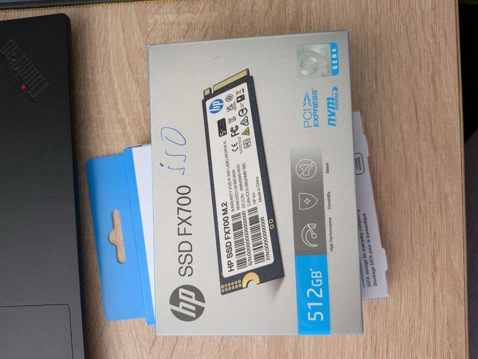 Накопичувач SSD M.2 2280 512GB FX700 HP (8U2N1AA)