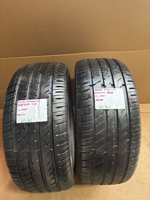 2x 245/45R17 99W ZEETEX HP6000 eco opona letnia XL RANT DEMO 2023