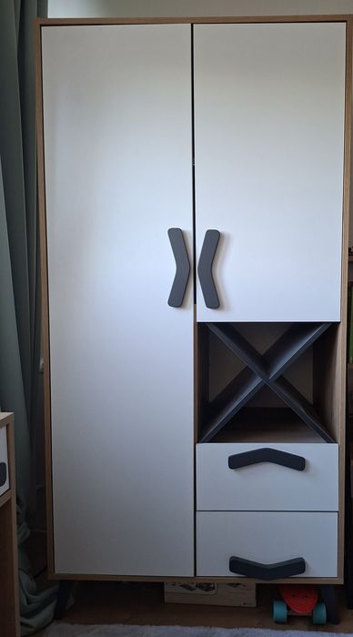 DUŻY zestaw mebli dziecięcych młodzieżowych  Hix Artisan do pokoju dziecięcego