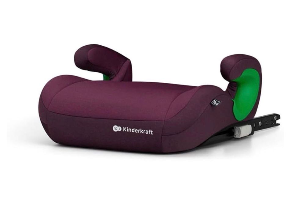 kk Kinderkraft JUNIOR FIX cadeira carro Isofix, I-SIZE - cadeira universal de carro para bebé e crianças, cadeira, cinto, grupo 2/3, de 15 a 36 kg,