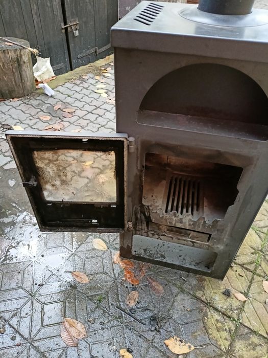 Kominek wolnostojący, koza, piecyk jak nowy