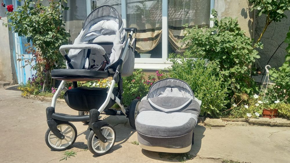 Коляска 3:1 з амортизаторами.