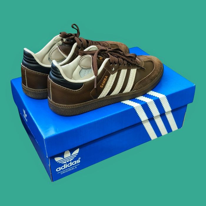 Кроссовки Adidas samba 35 р .
