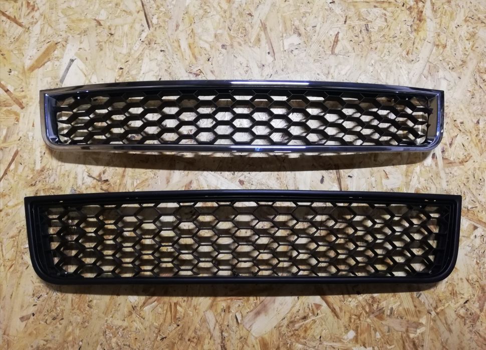 Grill kratka środkowa Audi A4 B6 S-LINE sline plaster miodu