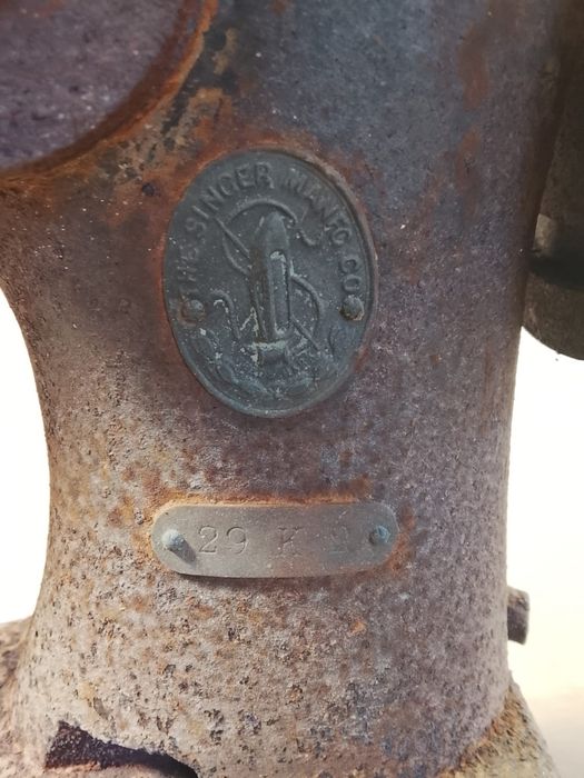 Máquina de costura antiga