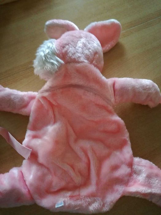 Plecak zajączek - Różowy - Hallenge Rabbit Ruck