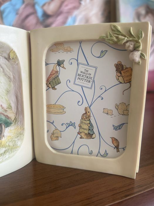 Колекційна 3D рамка для фото Beatrix Potter Benjamin Bunny Border Fine Arts 1995