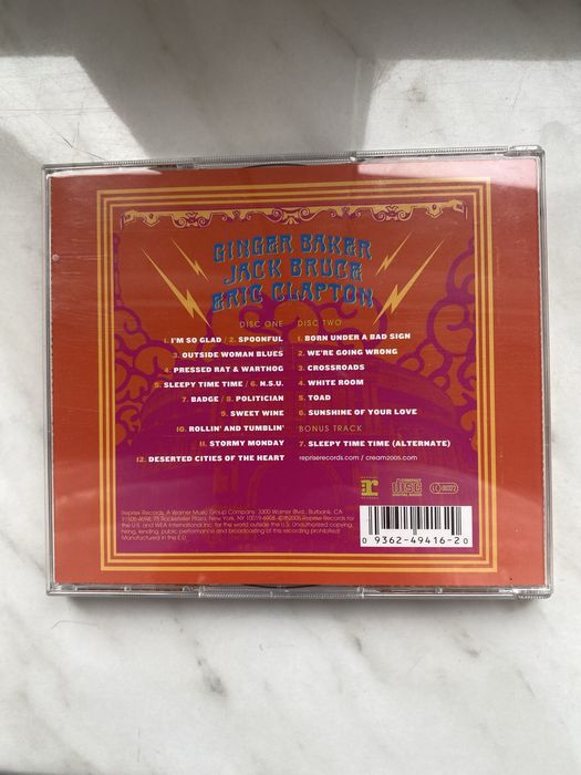 Płyta cd Cream Royal Albert Hall 2CD