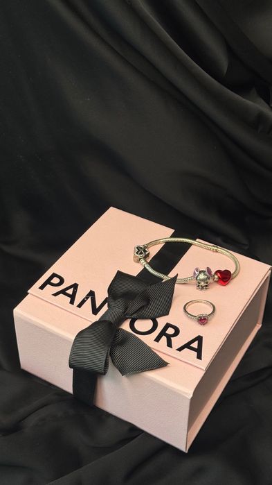Sprzedam bransoletkę i pierścionek Pandora