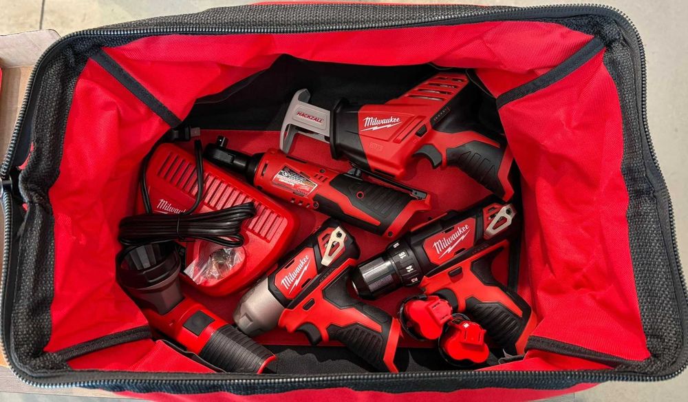 Zestaw 5 narzędzi akumulatorowych M12 – Milwaukee 2498-25