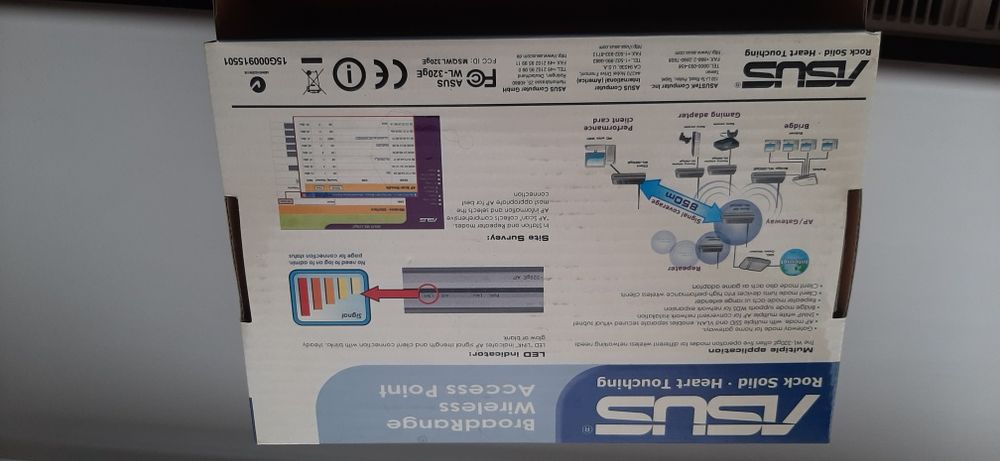 Точка доступу Asus WL-320gE