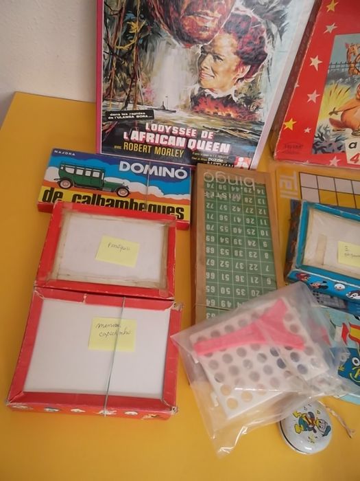 Lote de jogos antigos, completos