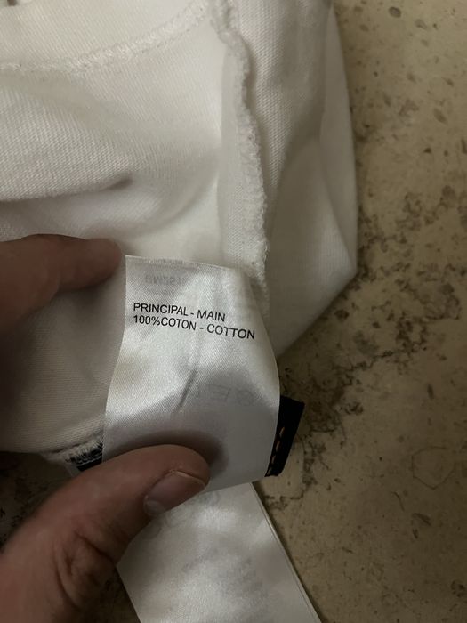 T-shirt branca Louis Vuitton