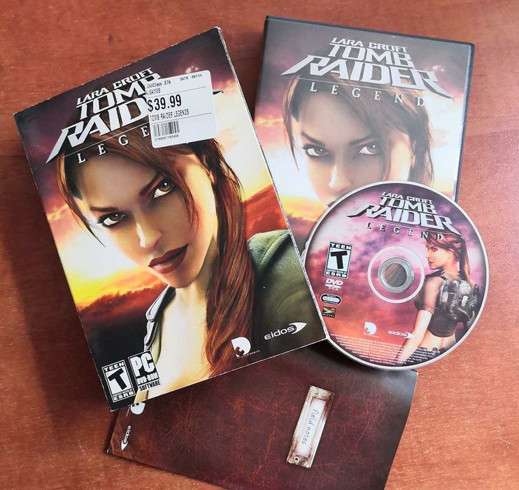 USA BOX PC Tomb Raider LEGEND oryginał wjątkowa