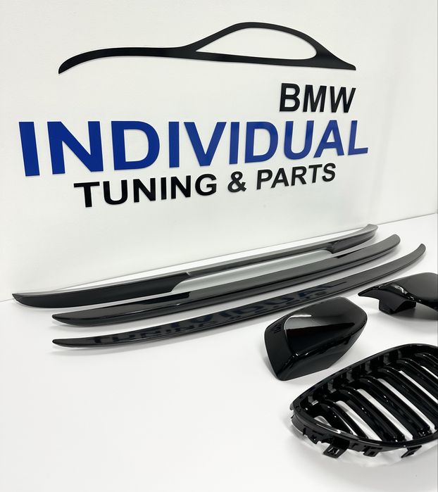 Ноздрі решітки bmw e60 e61 BMW E60 E61 бмв накладки на зеркала спйлер