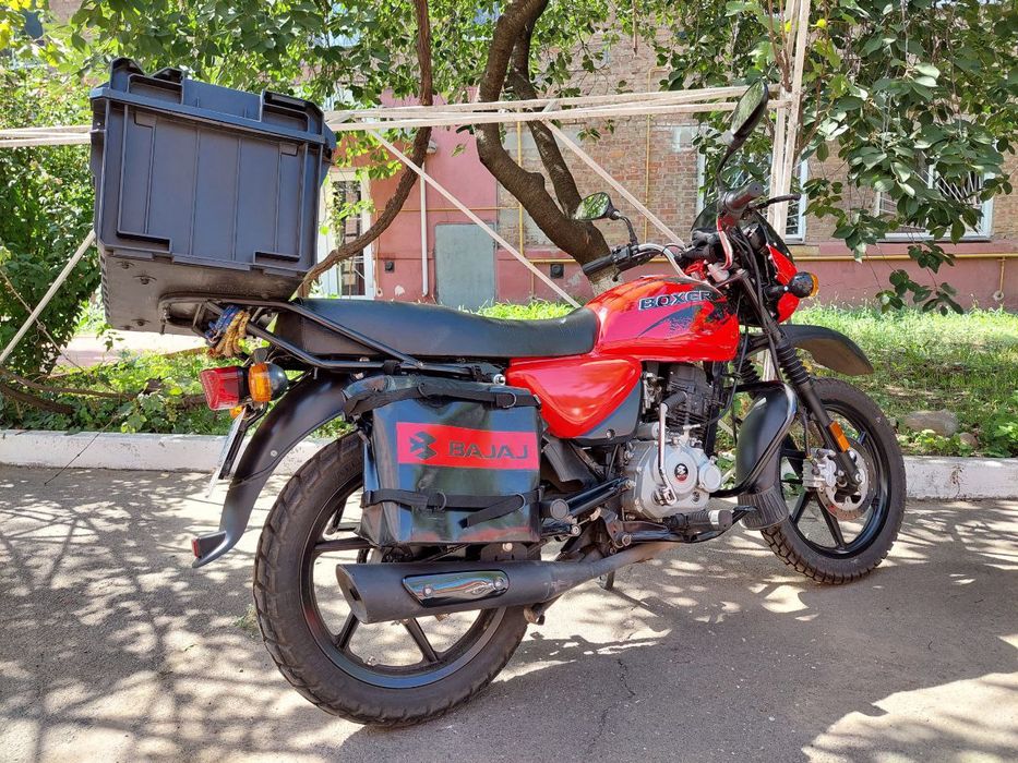 Сумки кофры для мотоцикла bajaj boxer